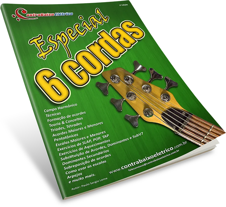 especial_6_cordas_livro Exercícios de SLAP e POP para contrabaixo de 6 cordas